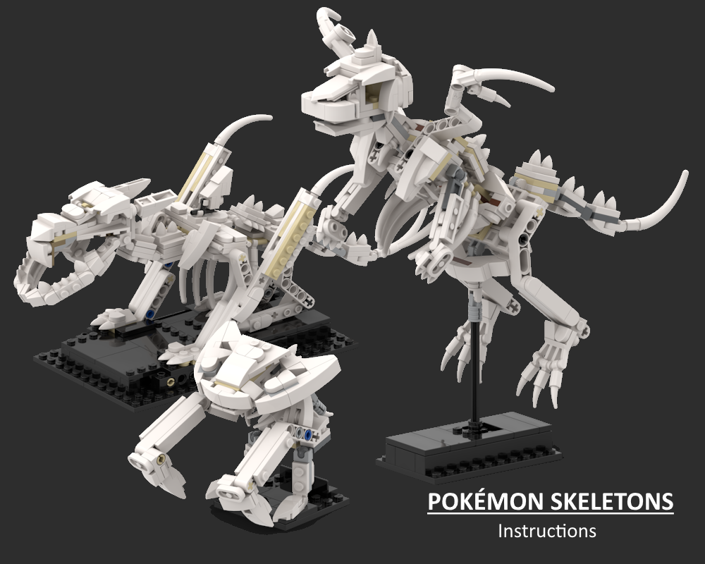 Lego Dinosaur Fossils Alternate Build - (Kabutops, Aerodactyl, Dragonite)