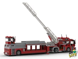 Tiller fire engine