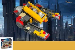 75437 Zam Wessel's Koro-2 Airspeeder (AOTC Zam Wesell Chase)