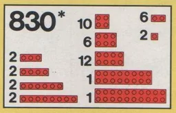 Parts Pack, Red Bricks