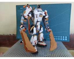 Blazing Falcon mech
