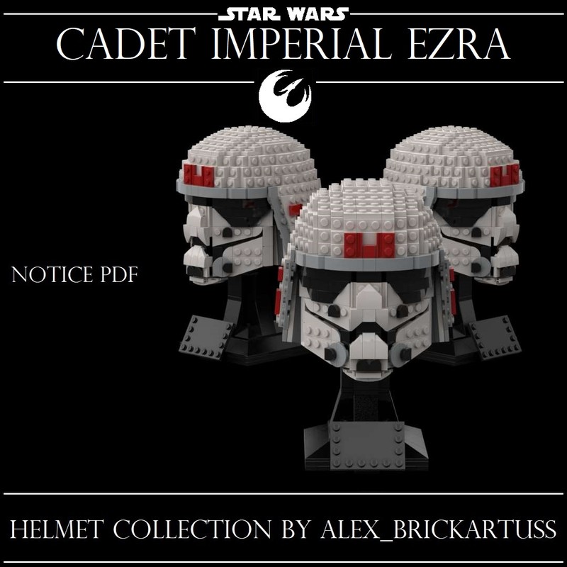 Lego Helmet cadet imperial Ezra