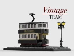 Vintage Double-decker Tram