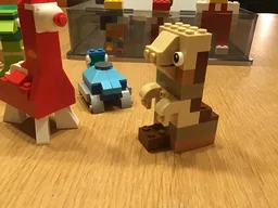 10698 Brown dinosaur