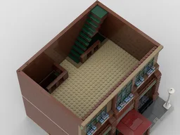 Empty Brown Building