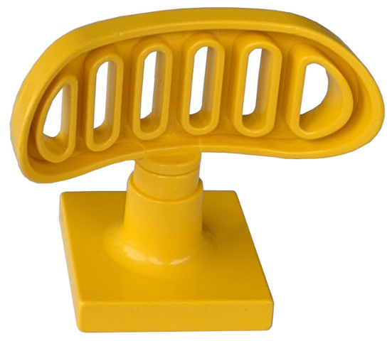 Lego Duplo Radar Array with Yellow Base (4376 / 4375)