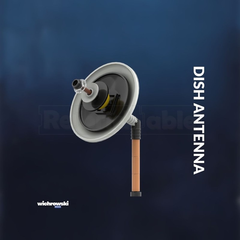 Lego Dish Antenna / Satellite Dish / Radar