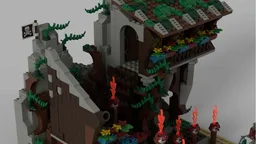 Pirates Treehouse Wall