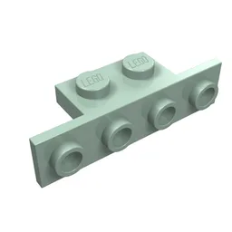 Bracket 1 x 2 - 1 x 4 [Square Corners] / Sand Green