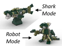Shark Transformer (31121 Alternate Build)