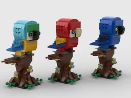 Macaw Brickheadz pack