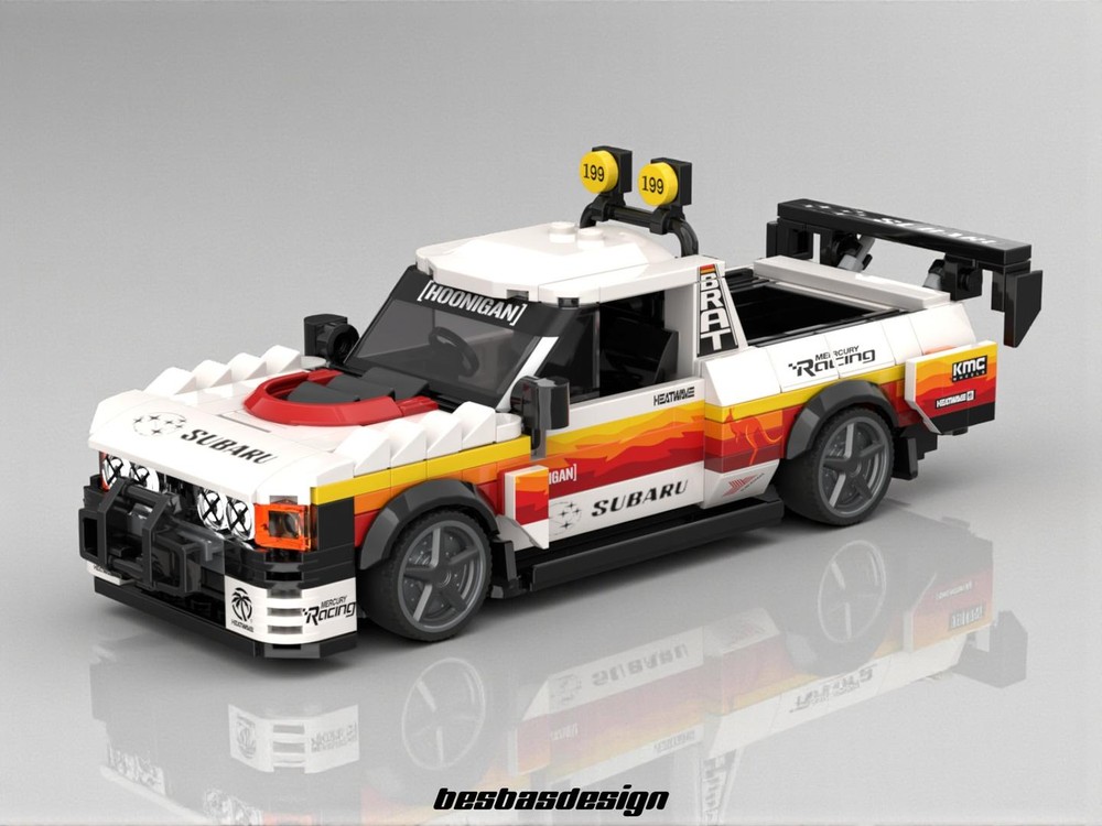 Lego Subaru Brat (Travis Pastrana)