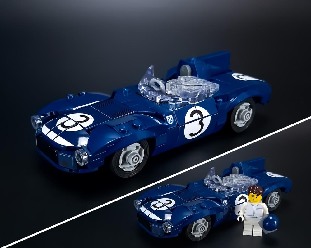 Lego Jaguar D-Type 1957