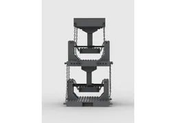 Tensegrity Tower - Dark Bluish Gray