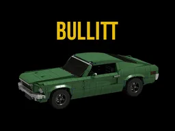 Ford Mustang GT 1968 BULLITT (Lowered) Adapted