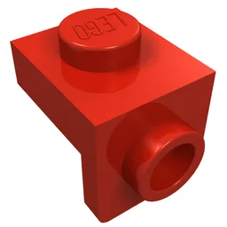 Bracket 1 x 1 - 1 x 1 / Red