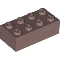 Brick 2 x 4 / Sand Red