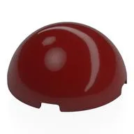 Dome Hemisphere 4 x 4 / Dark Red