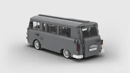 Barkas B1000 Bus / Van Gray