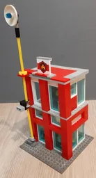 estación de bomberos pequeña