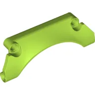 Technic Panel Car Mudguard Arched 9 x 2 x 3 #30 / Lime