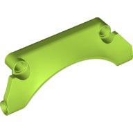 Lego Technic Panel Car Mudguard Arched 9 x 2 x 3 #30 / Lime