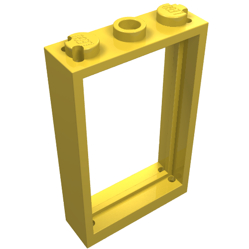 Lego Door Frame 1 x 3 x 4 / Yellow