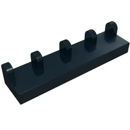 Hinge Tile 1 x 4 / Black
