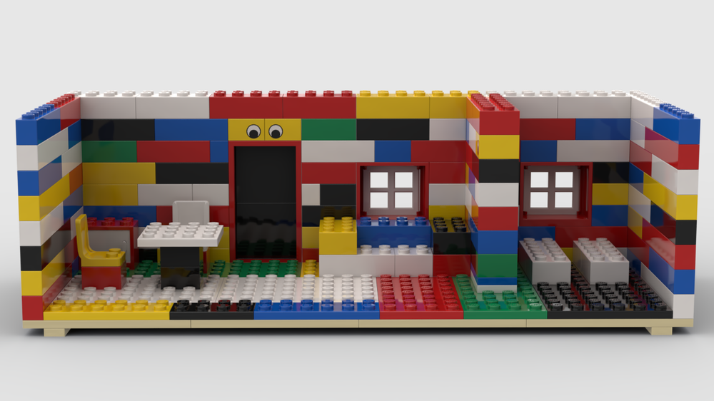 LEGO Tower - Colorful apartments
