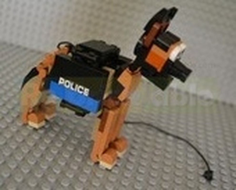 Lego 30578-1 German Shepherd (Alsatian) Police Dog mod