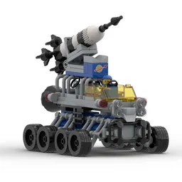 8x8 exploration vehicle