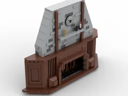 Large Fireplace
