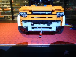 Winch Modification for Defender 42110 - operation through front bumper