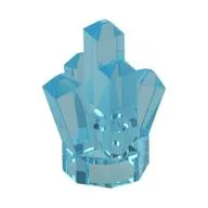 Rock 1 x 1 Crystal 5 Point / Trans-Light Blue