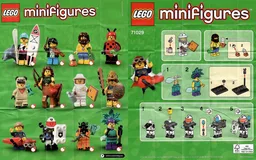 Minifigure, Series 21 (Complete Series of 12 Complete Minifigure Sets)