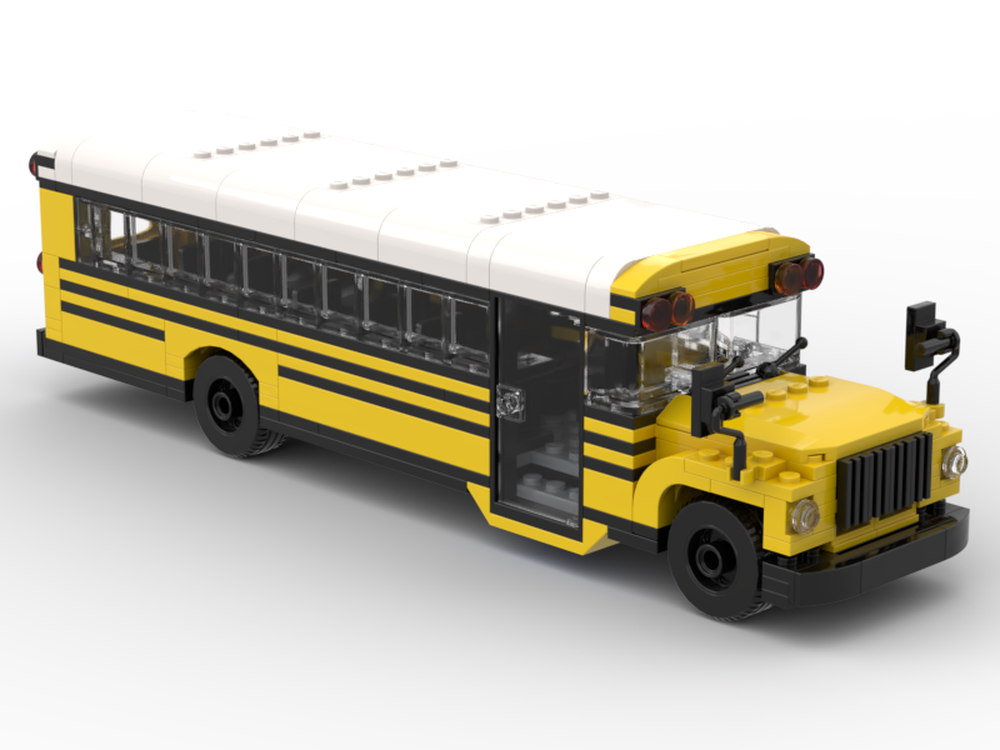 Lego Classic American School Bus - 8 stud wide