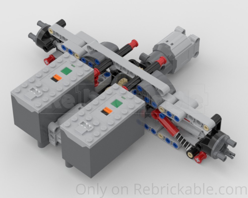 Lego Rear Axle (POWER FUNCTIONS)