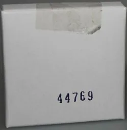 Cardboard Sleeve 44769 with Contents