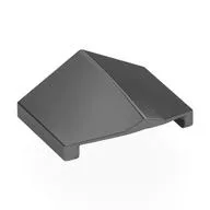 Brick Sloped 33° 2 x 2 Double / Inverted / Metallic Silver