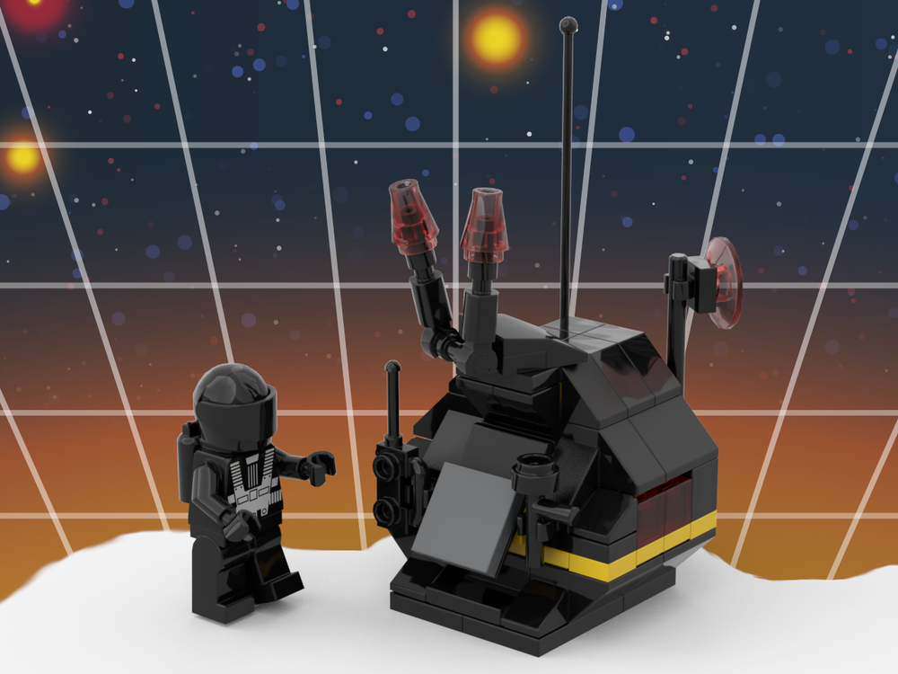 Lego 40580 Blacktron Science Station Addon