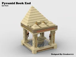 Pyramid Book End