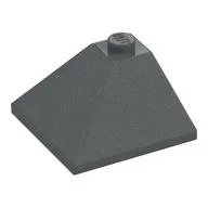 Brick Sloped 33° 3 x 3 Double Convex / Dark Bluish Gray