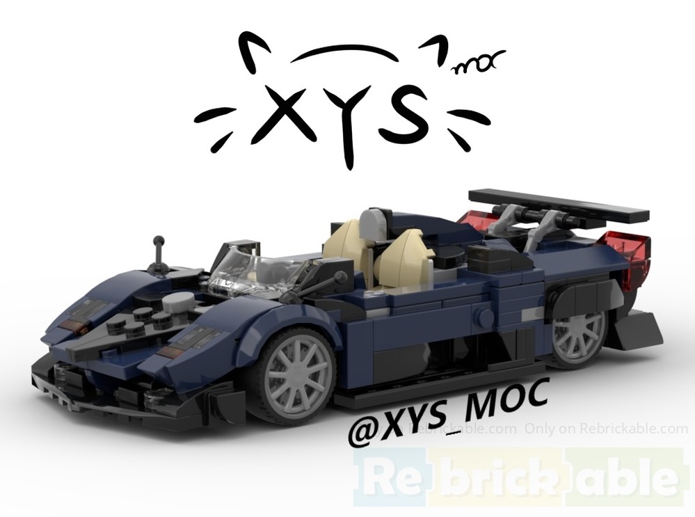 Lego Pagani Zonda HP Barchetta