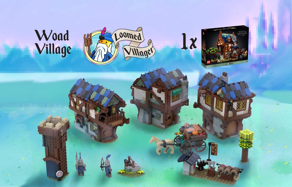 Lego Woad Village