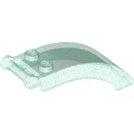 Windscreen 6 x 2 x 2 with Handle / Opal Trans-Light Blue