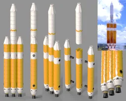 Delta IV Heavy 1:305 scale