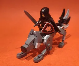 Wolfpack Beastmaster Riding Wolf Dark Gray Alternate