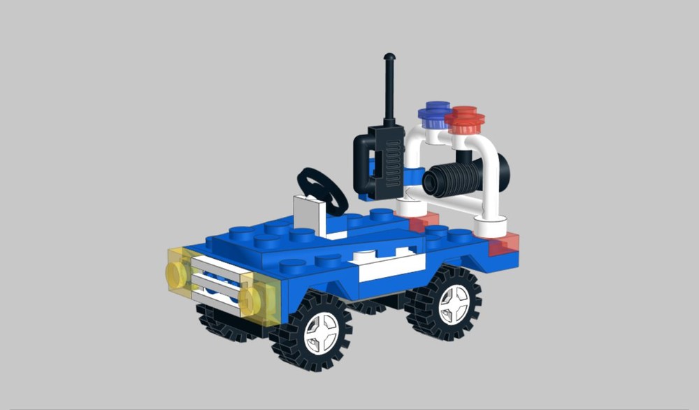 Lego 5532-1 Police Car