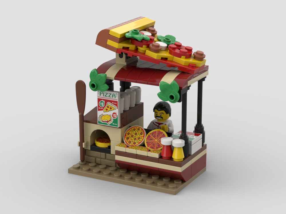 Lego Pizza Stand