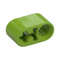 Technic Beam 1 x 2 Thick with Pin Hole and Axle Hole / Lime